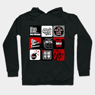 BTS STICKER Hoodie